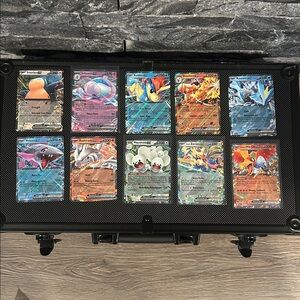 Pokémon EX card lot of 10 Holo cards from Random Sets M/NM